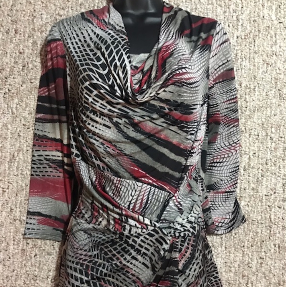 Frank Lyman Design cowl neck top